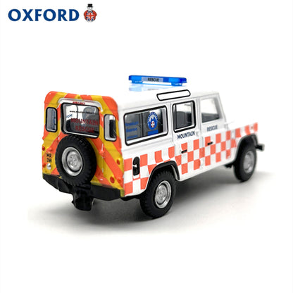 1/76 Scale Land Rover Mountain Rescue Diecast Model Car