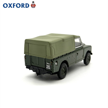 1/76 Scale Land Rover Series II Canvas Top Diecast Model Car