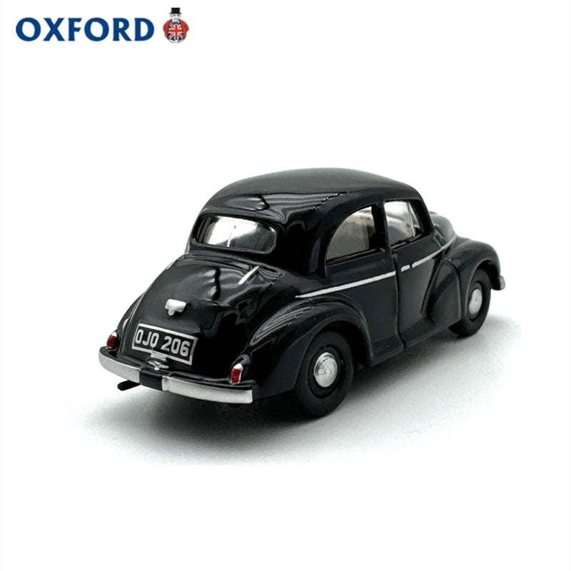 1/76 Scale Morris Minor MM Saloon Black Diecast Model Car