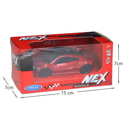 1/36 Scale 2017 Honda NSX Sports Car Diecast Model Pull Back Toy