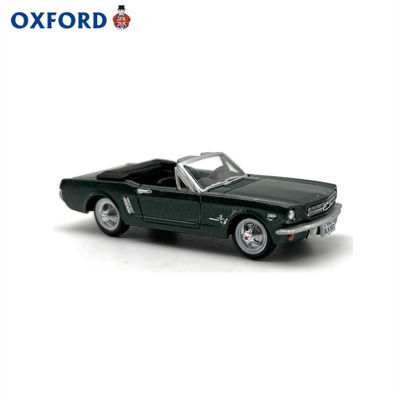 1/87 Scale 1965 Ford Mustang Convertible Diecast Model Car