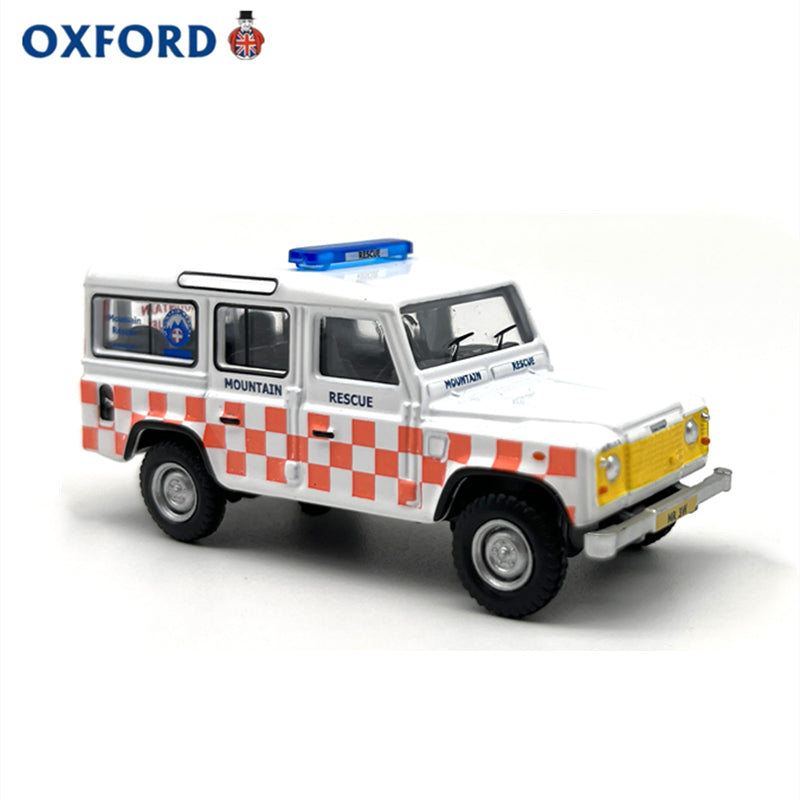 1/76 Scale Land Rover Mountain Rescue Diecast Model Car