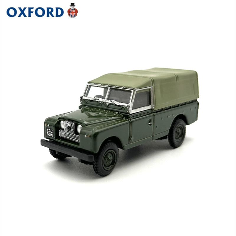 1/76 Scale Land Rover Series II Canvas Top Diecast Model Car