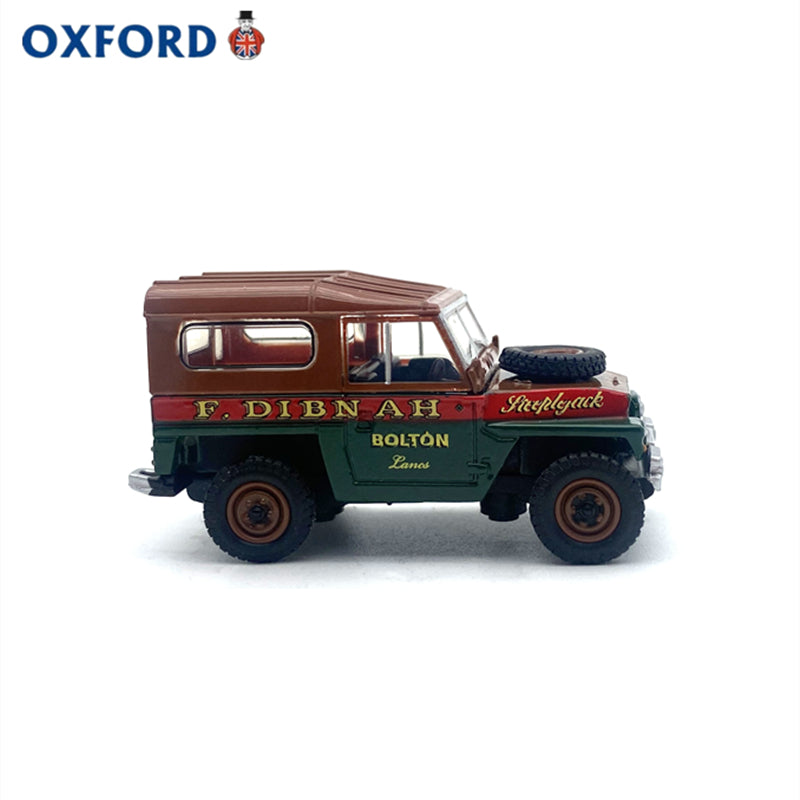 1/76 Scale Land Rover Lightweight Fred Dibnah Diecast Model Car