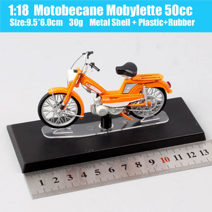 1/18 Scale Italy Motorcycle Carnielli Italjet Moto Guzzi Demn Dick Piaggio Ciao Diecast Model