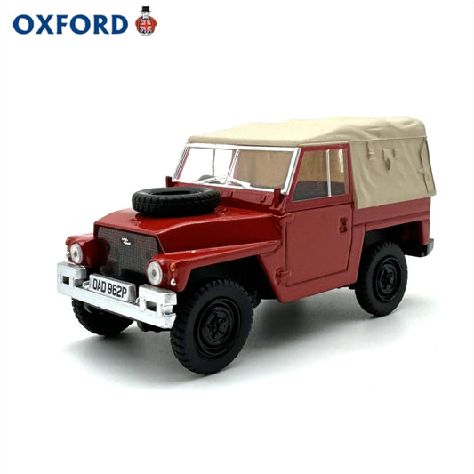 1/43 Scale Land Rover Lightweight Red Diecast Model Car