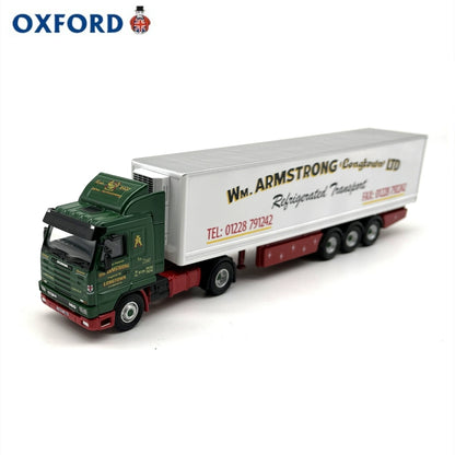 1/76 Scale Scania 143 40ft Fridge Trailer Diecast Model Truck