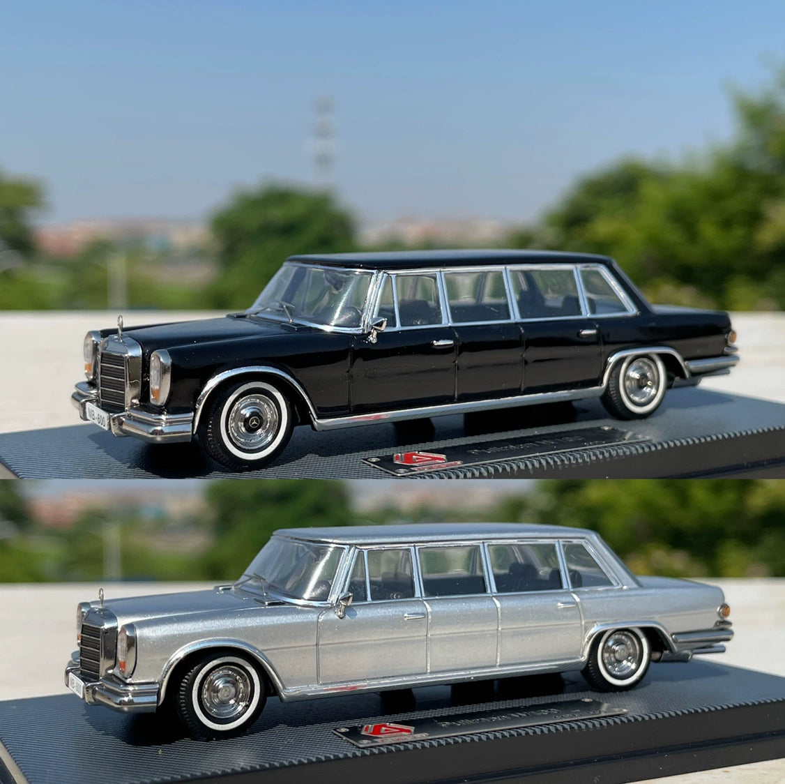 1/64 Scale Mercedes-Benz 600 W100 Pullman Limousine Diecast Model