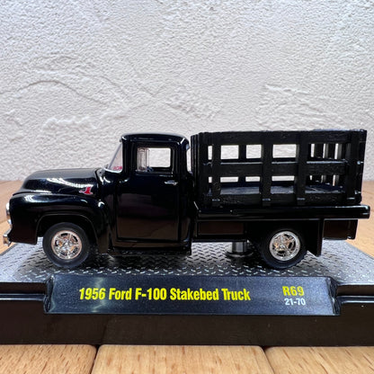 1/64 Scale 1956 Ford F-100 Stakebed Truck Diecast Model