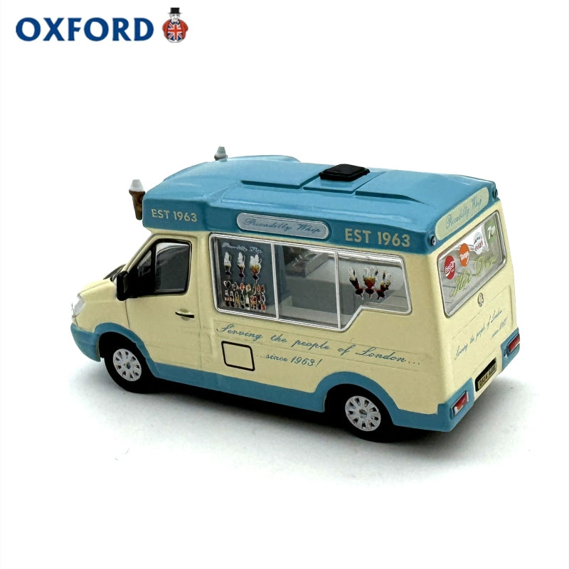 1/76 Scale Whitby Mondial Ice Cream Van Diecast Model