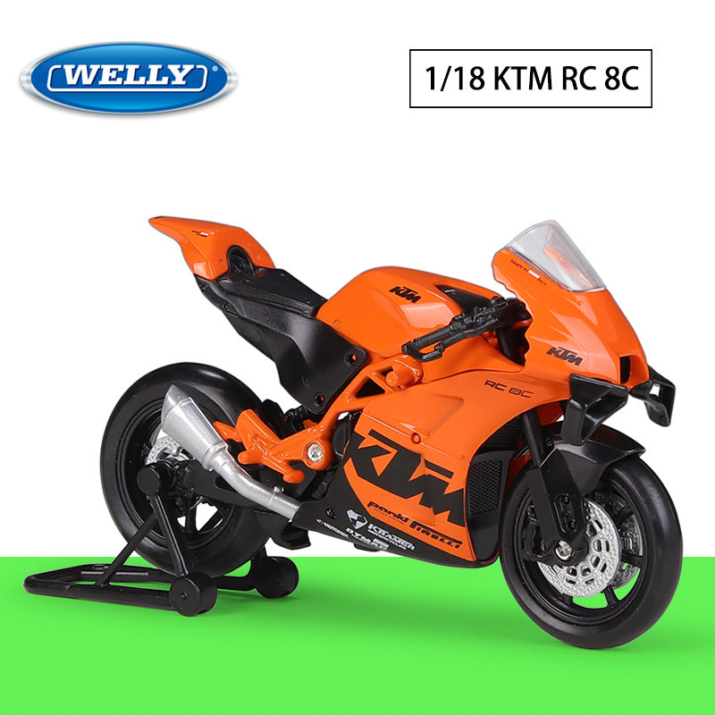 1/18 Scale KTM RC 8C Motorcycle Diecast Model