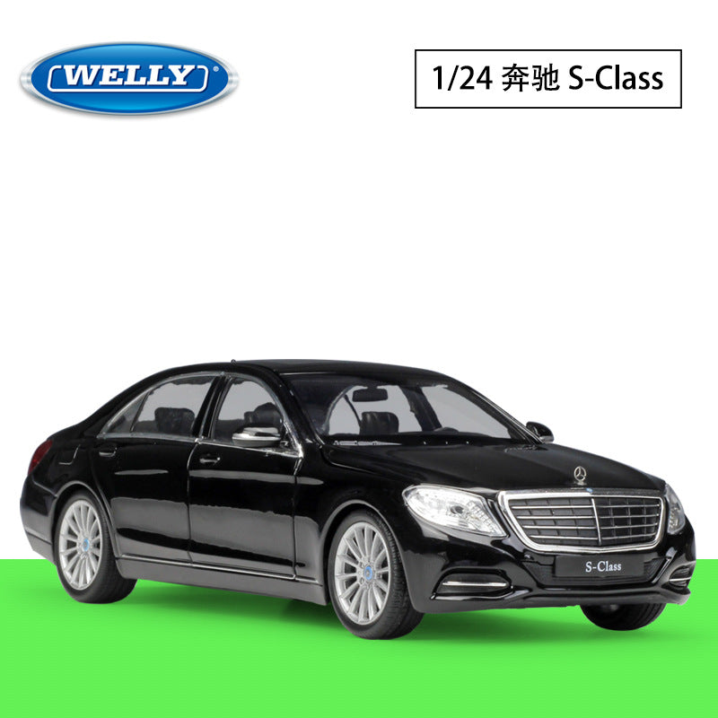 1/24 Scale Mercedes-Benz S-Class Luxury Sedan Diecast Model Car