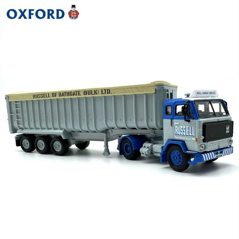 1/76 Scale Volvo F88 Heavy-Duty Tipper Truck Diecast Model