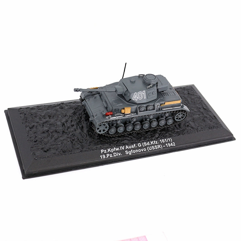 1/72 Scale Panzer IV Sd.Kfz. 161 WWII German Medium Tank Diecast Model