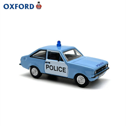 1/76 Scale Ford Escort Mk II Police Car Diecast Model