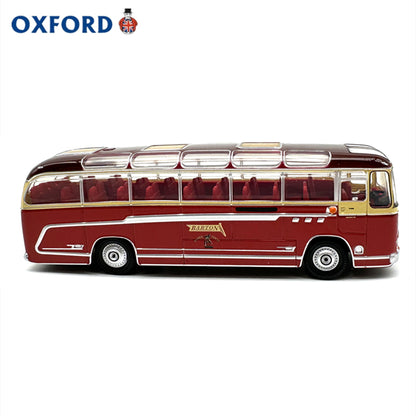 1/76 Scale Duple Britannia Coach Red Diecast Model