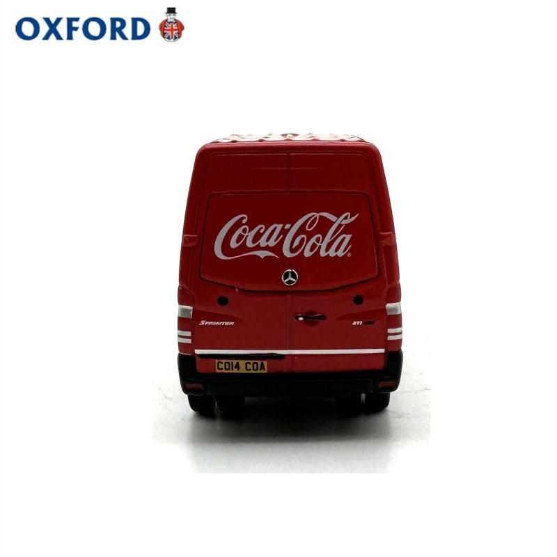 1/76 Scale Coca Cola Mercedes Sprinter Diecast Model Car