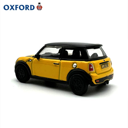 1/76 Scale New Mini Yellow Diecast Model Car