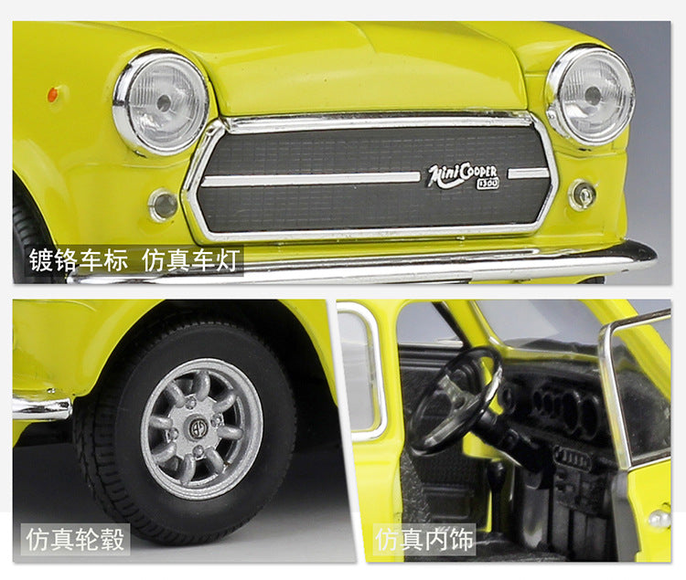 1/24 Scale Mini Cooper 1300 Diecast Model Car