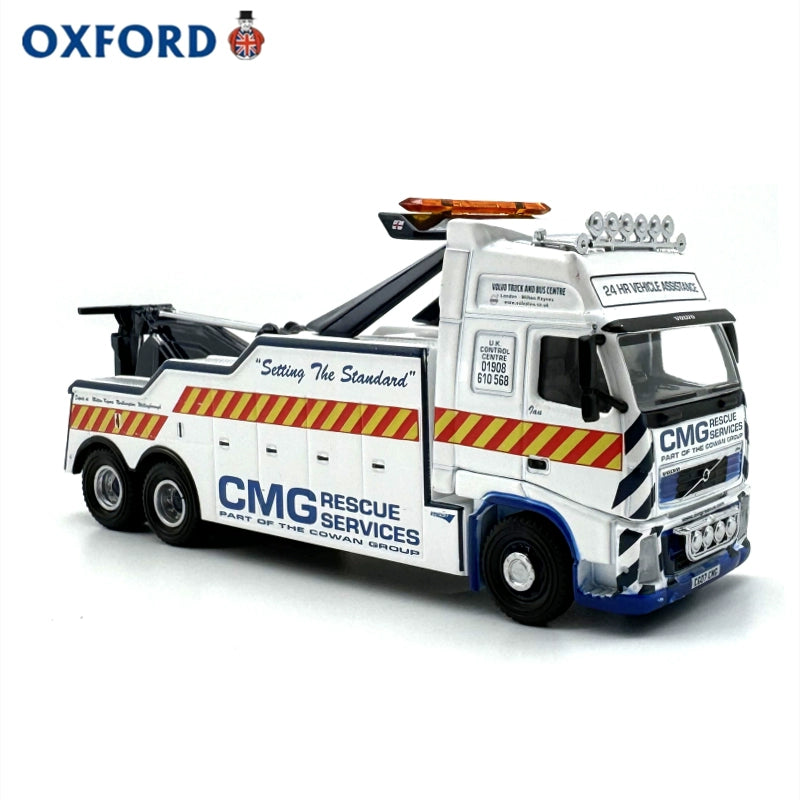 1/76 Scale Volvo FH Recovery Truck CMG Rescue Services Diecast Model