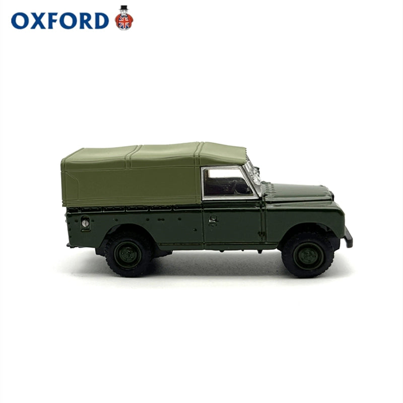 1/76 Scale Land Rover Series II Canvas Top Diecast Model Car