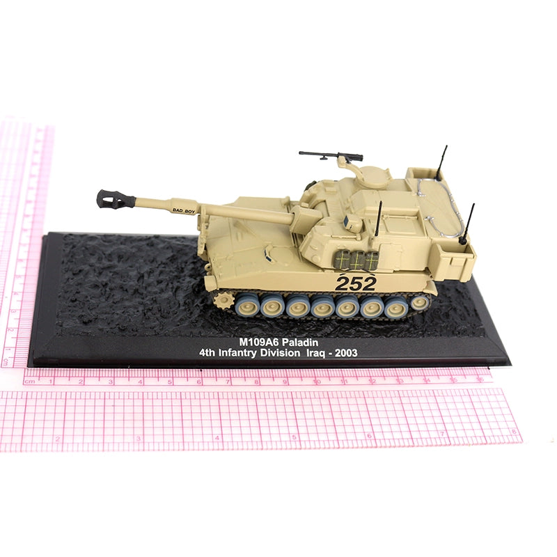 1/72 Scale M109A6 Paladin American Howitzer Diecast Model