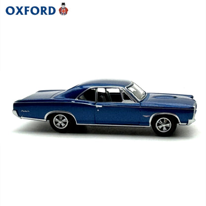 1/87 Scale 1966 Pontiac GTO Blue Diecast Model Car