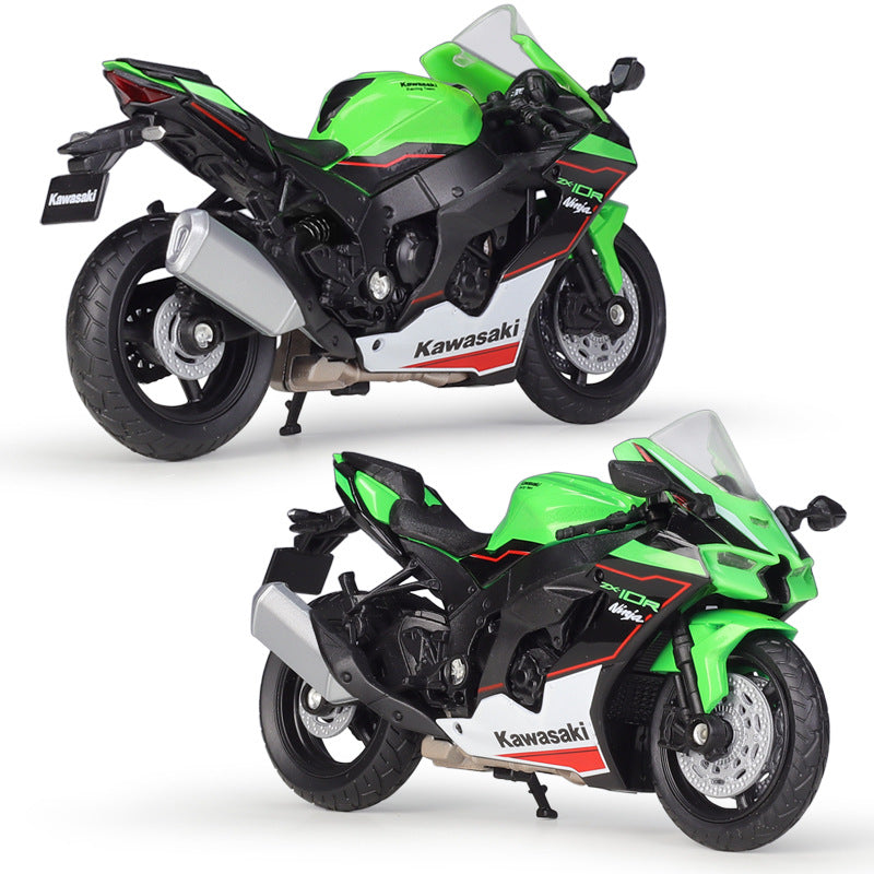 1/18 Scale 2021 Kawasaki Ninja ZX-10R Motorcycle Diecast Model