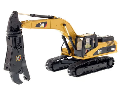 1/50 Scale Caterpillar 330D L Hydraulic Excavator with Shear Diecast Model DM85277