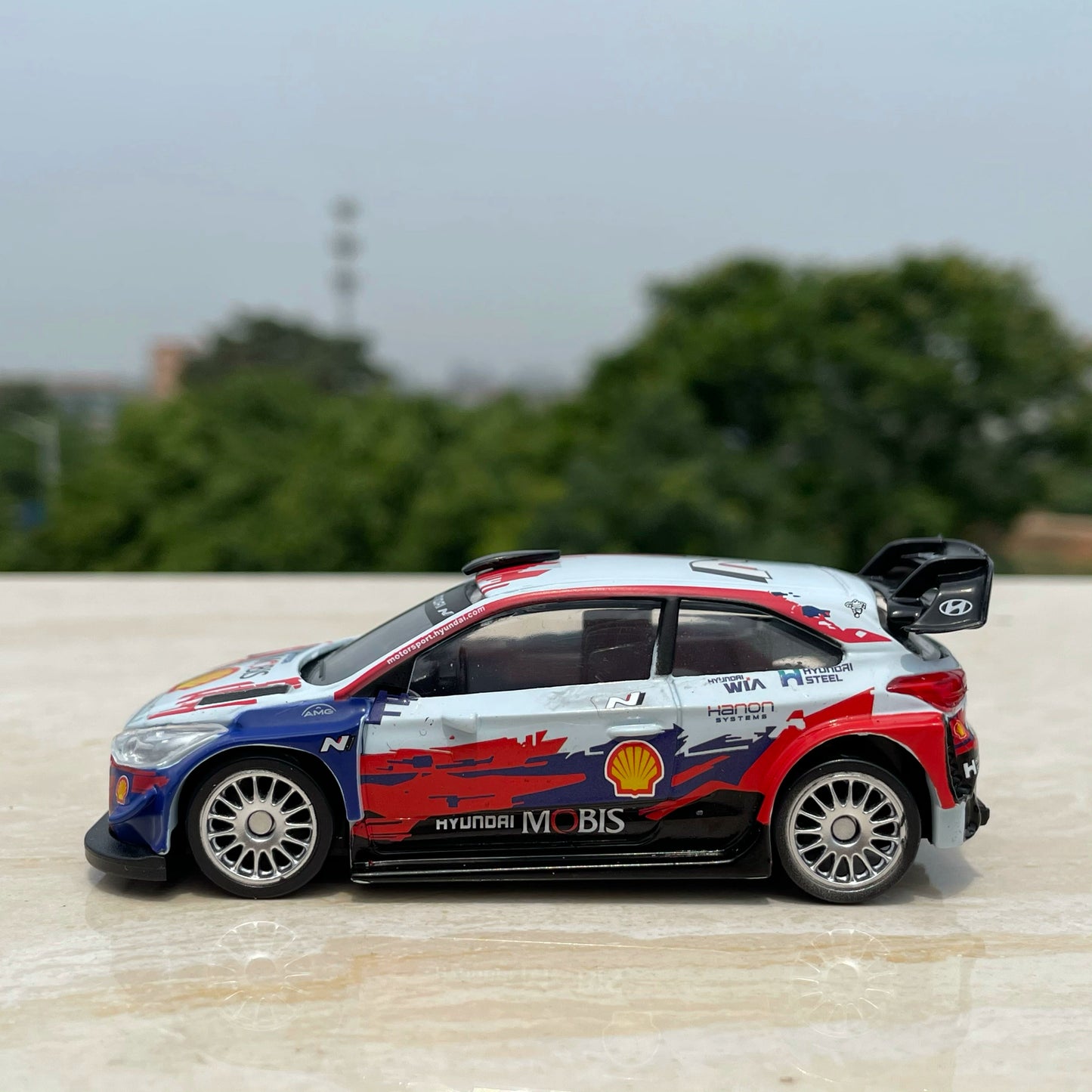 1/43 Scale Hyundai i20 WRC Rally Car Diecast Model