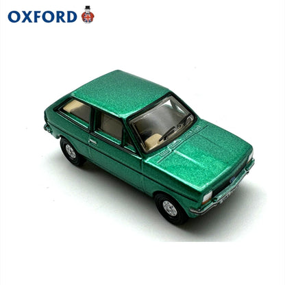 1/76 Scale Ford Fiesta Mk1 Jade Green Diecast Model Car