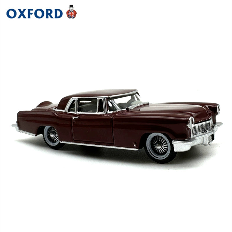 1/87 Scale 1956 Continental Mark II Dark Red Diecast Model Car