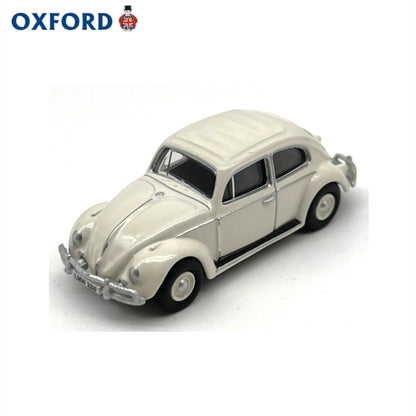 1/76 Scale Volkswagen Beetle White Diecast Model Car