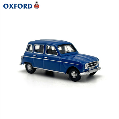 1/76 Scale Renault 4 Blue Diecast Model Car