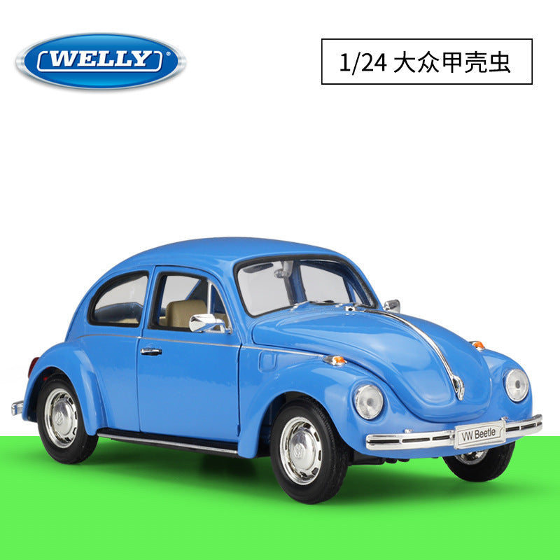 1/24 Scale Volkswagen Beetle Diecast Model Car