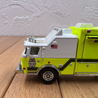 1/87 Scale US E-ONE Fire Truck Diecast Model