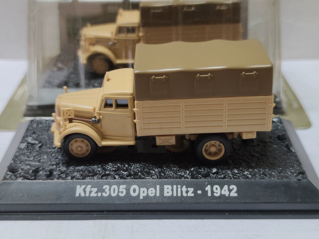 1/72 Scale 1942 Opel Blitz WWII German Kfz.305 Army Truck Diecast Model