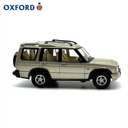 1/76 Scale Land Rover Discovery 2 White Gold Diecast Model Car