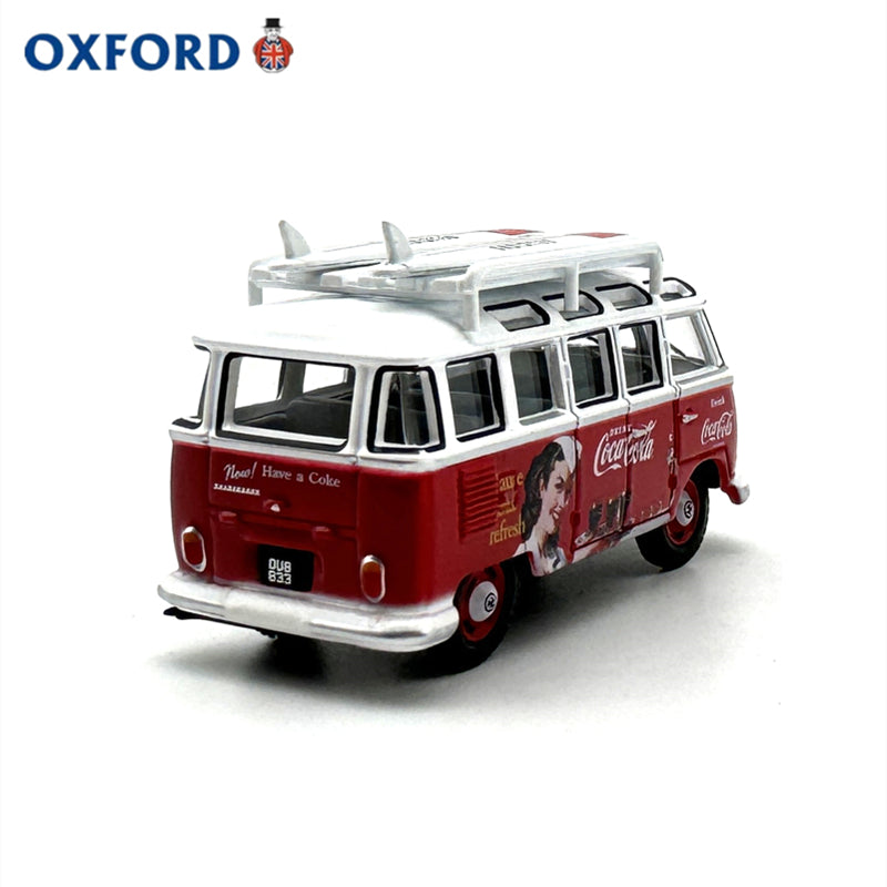 1/76 Scale Volkswagen Type 2 T1 Bus & Surfboards Diecast Model