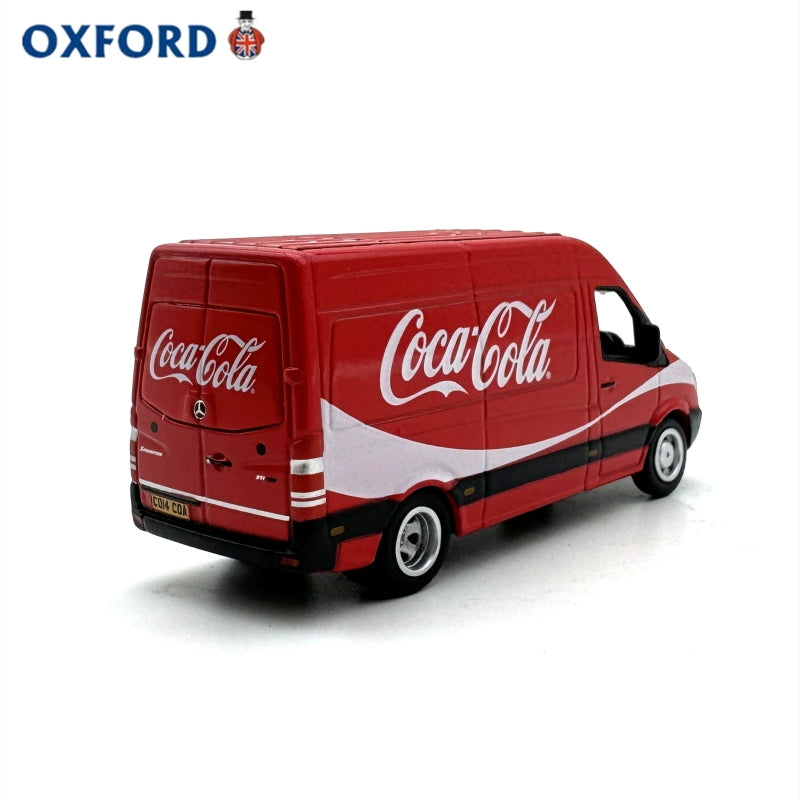 1/76 Scale Coca Cola Mercedes Sprinter Diecast Model Car