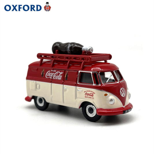 1/76 Scale Volkswagen Type 2 T1 Bus & Coke Bottle Diecast Model