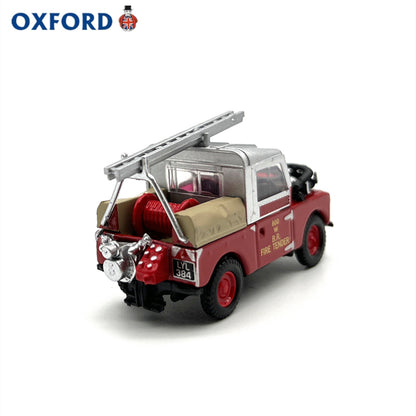 1/76 Scale Land Rover 88-Inch Fire Tender Diecast Model