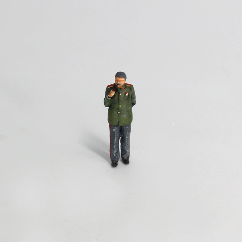 1/72 Scale Joseph Stalin Miniature Painted Figurine Diorama