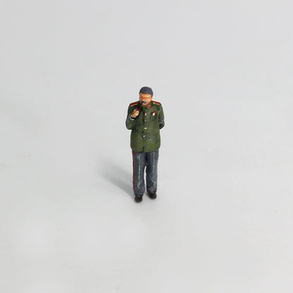 1/72 Scale Joseph Stalin Miniature Painted Figurine Diorama