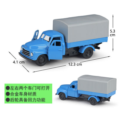 1/36 Scale Opel Blitz Truck Diecast Model Car Pull Back Toy