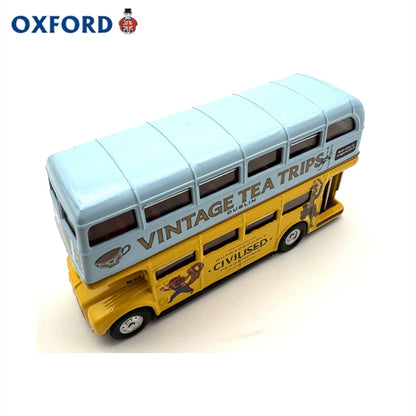 1/76 Scale AEC Routemaster Vintage Tea Tours Double-Decker Bus Diecast Model