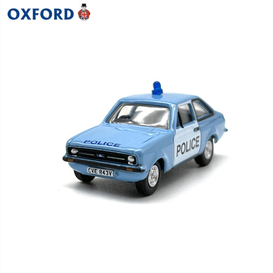 1/76 Scale Ford Escort Mk II Police Car Diecast Model