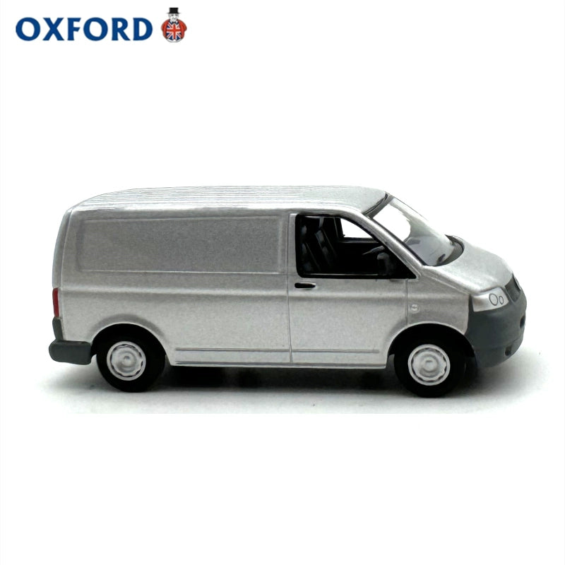 1/76 Scale Volkswagen Transporter T5 Van Silver Diecast Model