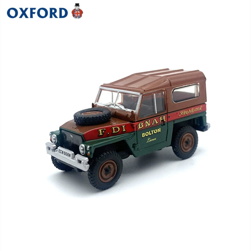 1/76 Scale Land Rover Lightweight Fred Dibnah Diecast Model Car