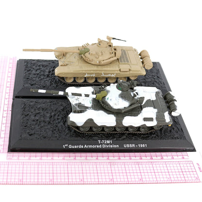 1/72 Scale T-72M1 Soviet Main Battle Tank Diecast Model